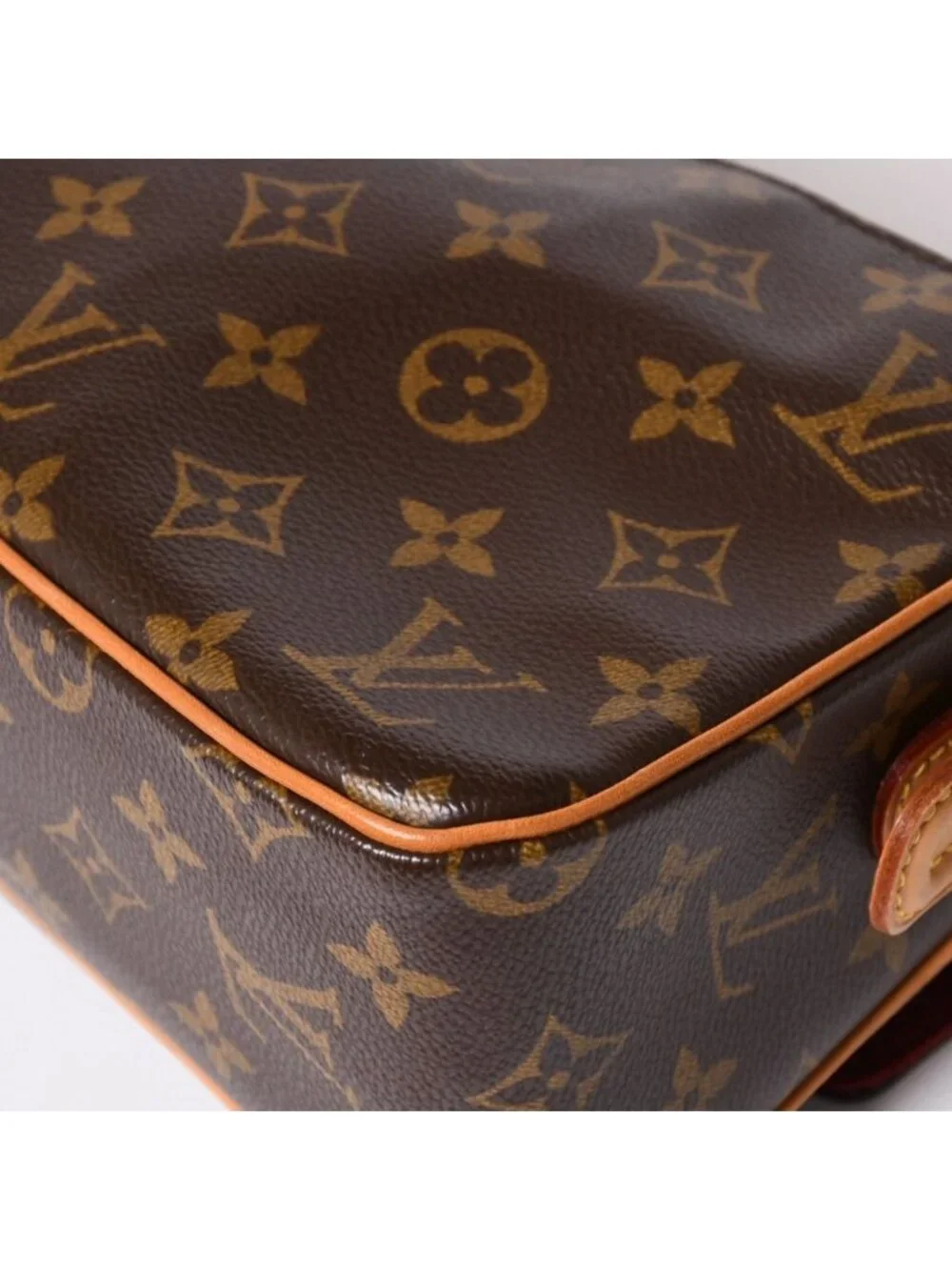 Louis Vuitton Viva-Cite MM Handbag Bag Monogram Brown